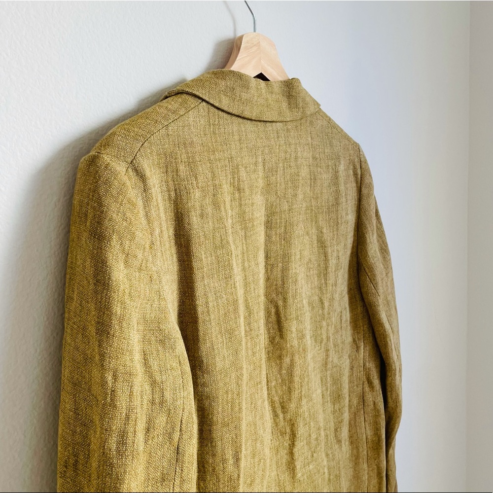 Zara Oversized Linen Blazer Limited Edition - Picture 10 of 15